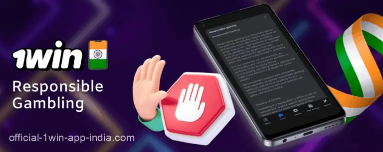 Responsible Gaming in the 1Win App in India